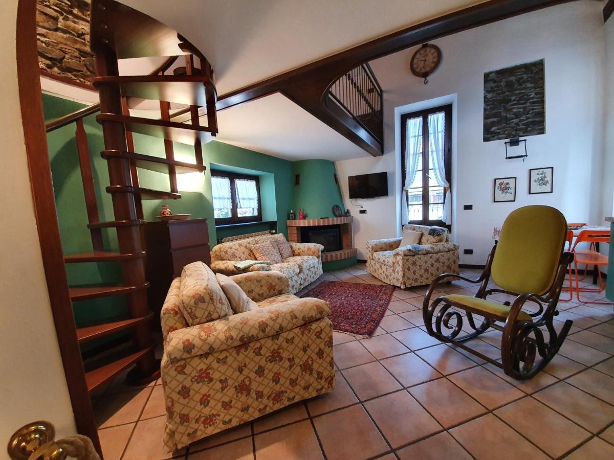 Villa Re Di Quadri Luino Exterior foto