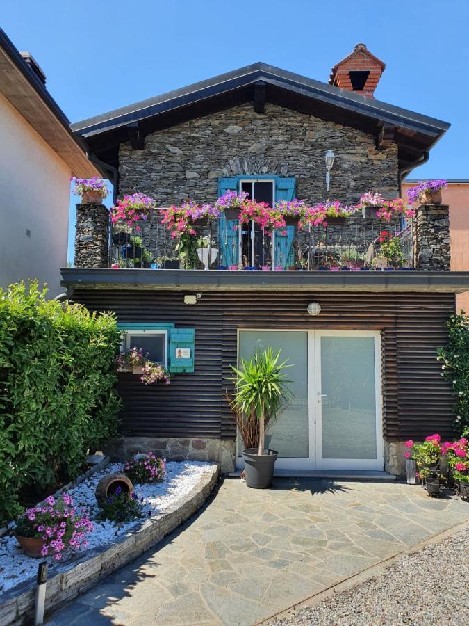 Villa Re Di Quadri Luino Exterior foto