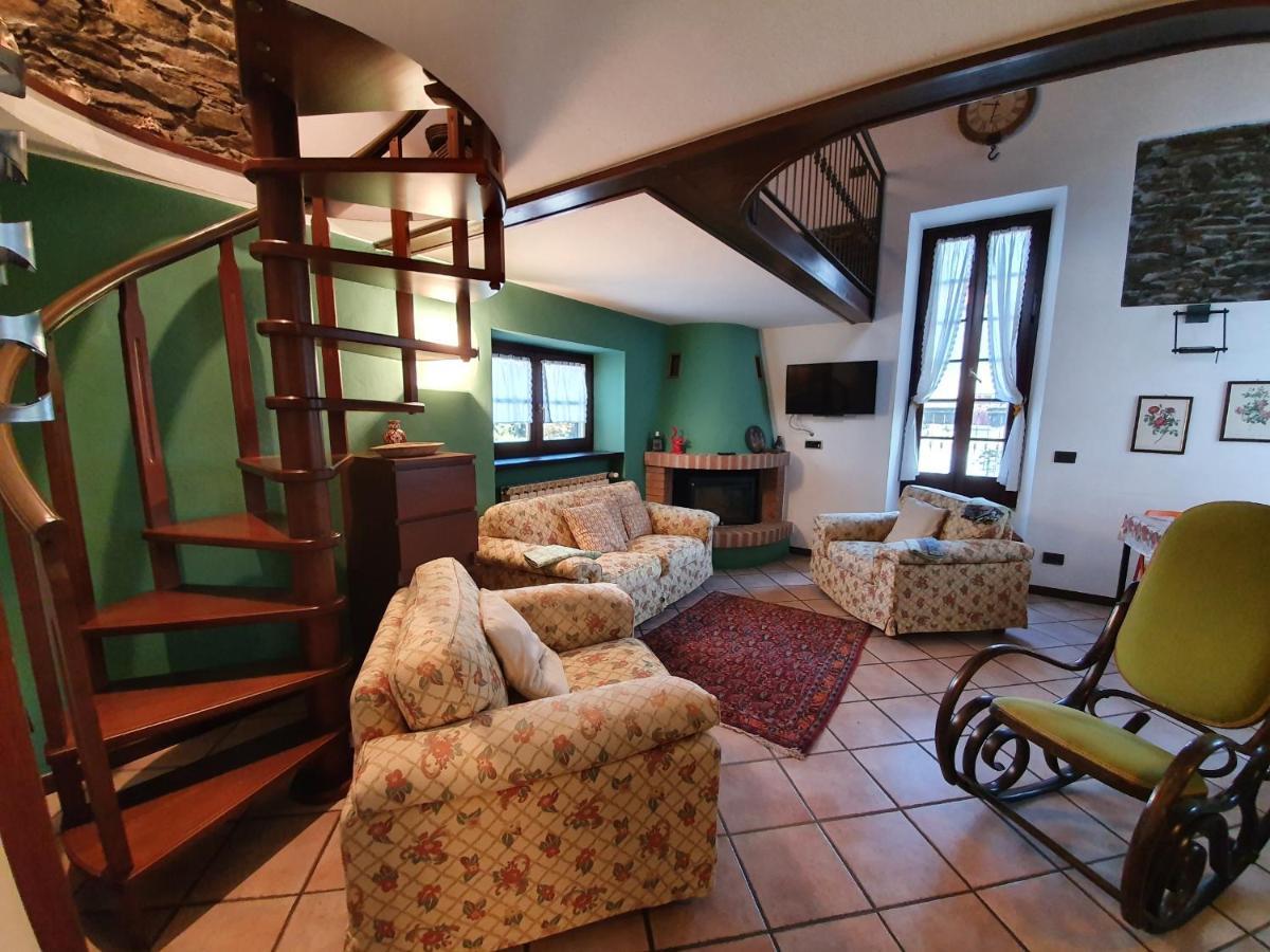 Villa Re Di Quadri Luino Exterior foto